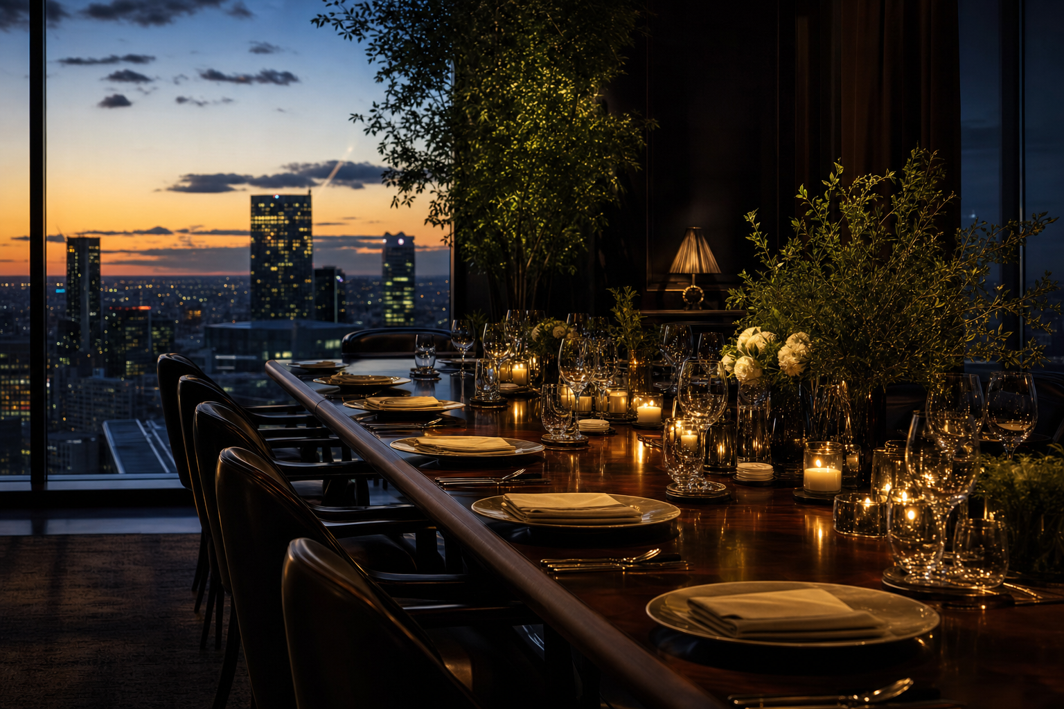 Executive Dinner Venue Elegance
